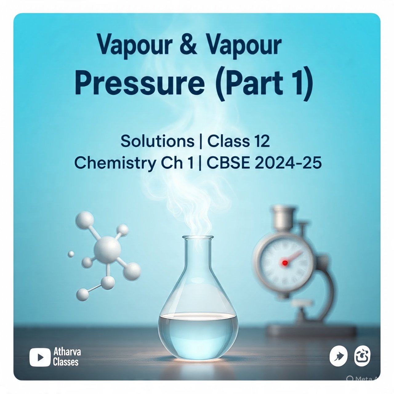 Vapour & Vapour Pressure (Part 1) - Solutions | Class 12 Chemistry Chapter 1 | CBSE 2024-25